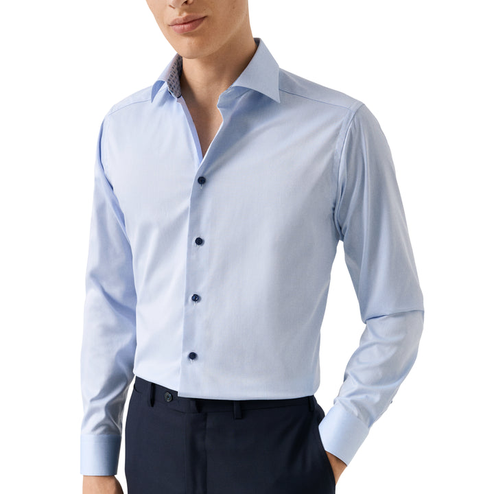 Slim Fit Signature Twill with Medallion Print Details