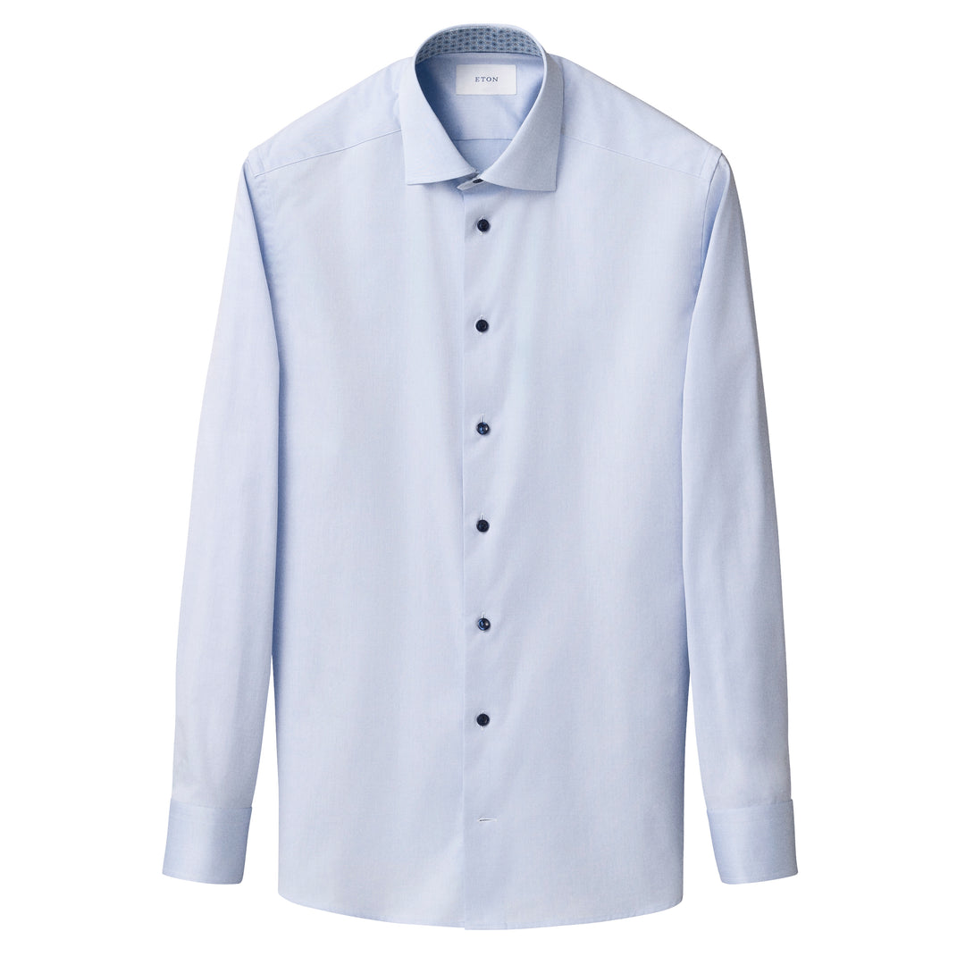 Slim Fit Signature Twill with Medallion Print Details