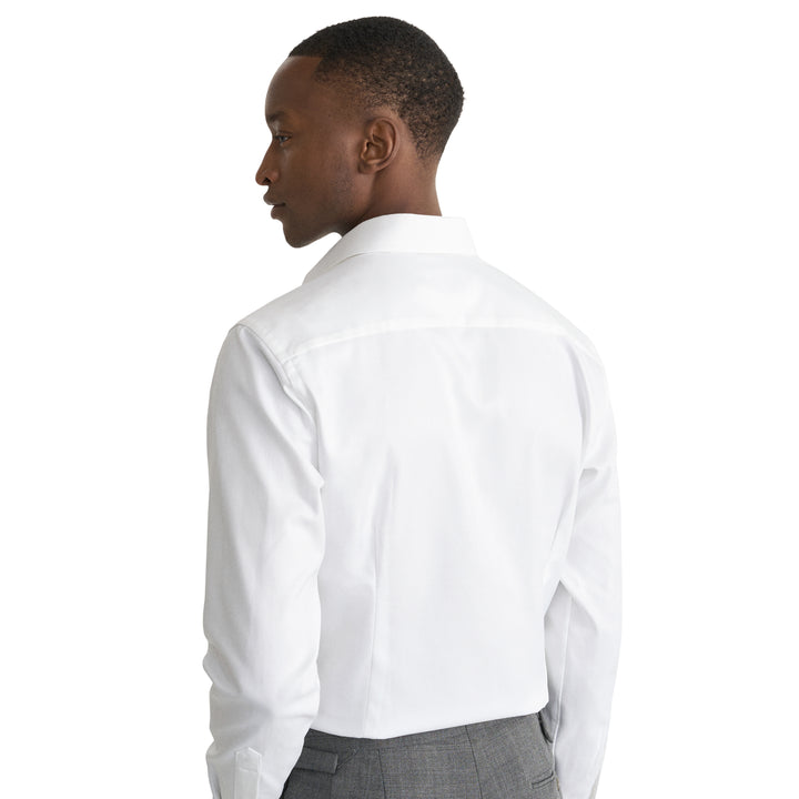 Contemporary Fit Textured Twill