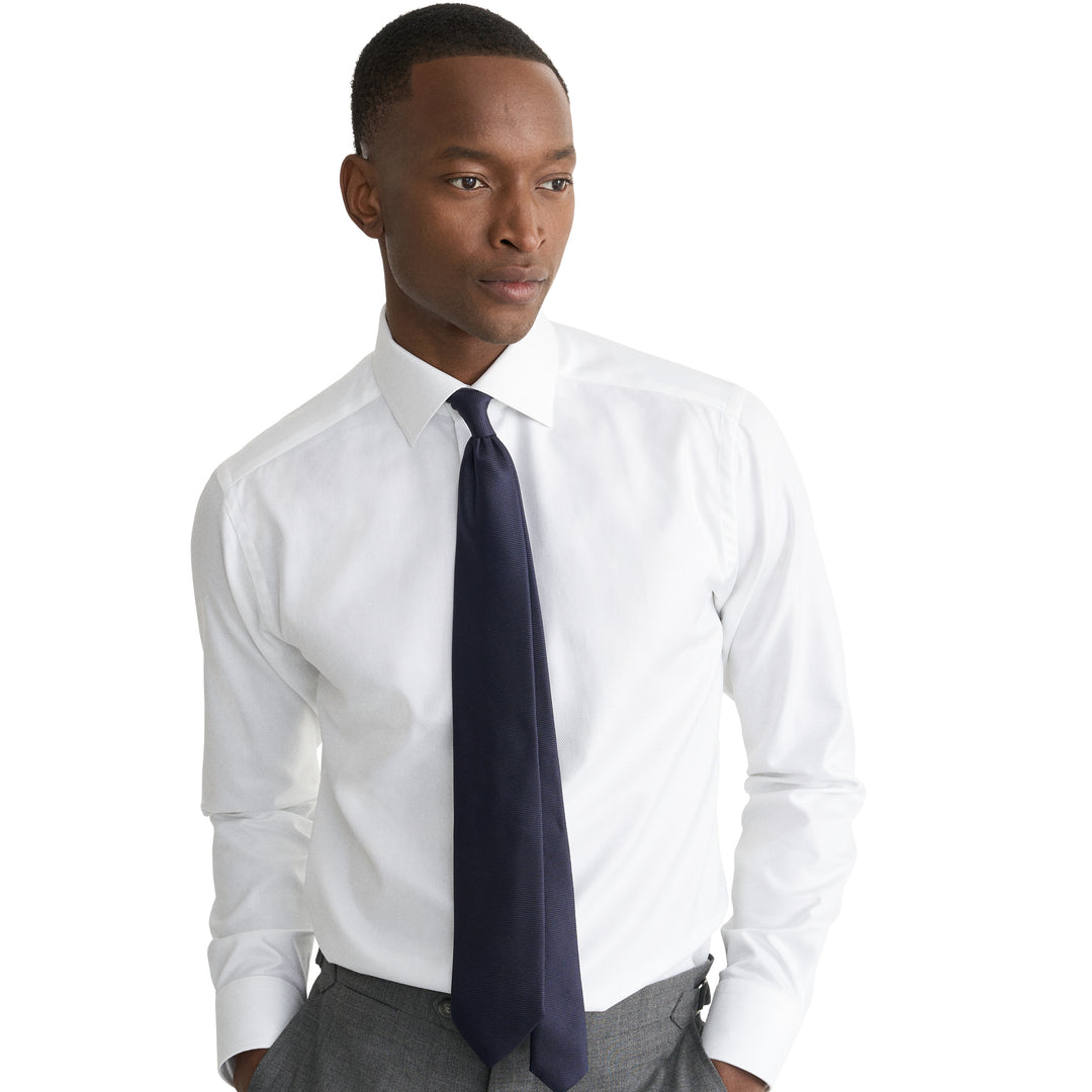 Contemporary Fit Textured Twill