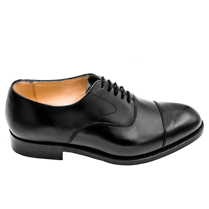 Malvern Black Calf Leather Oxford
