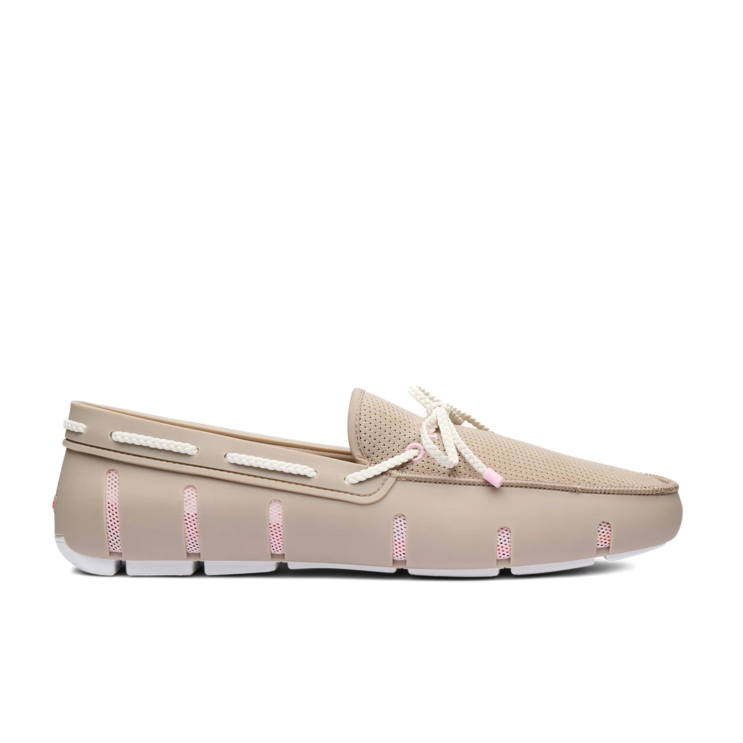 Braided Lace Loafer - Sand Dune/Blush