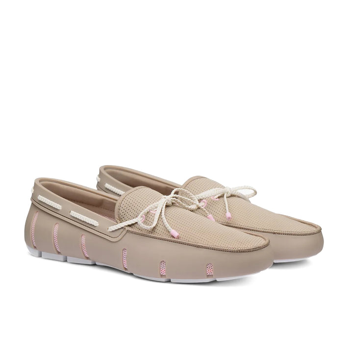 Braided Lace Loafer - Sand Dune/Blush