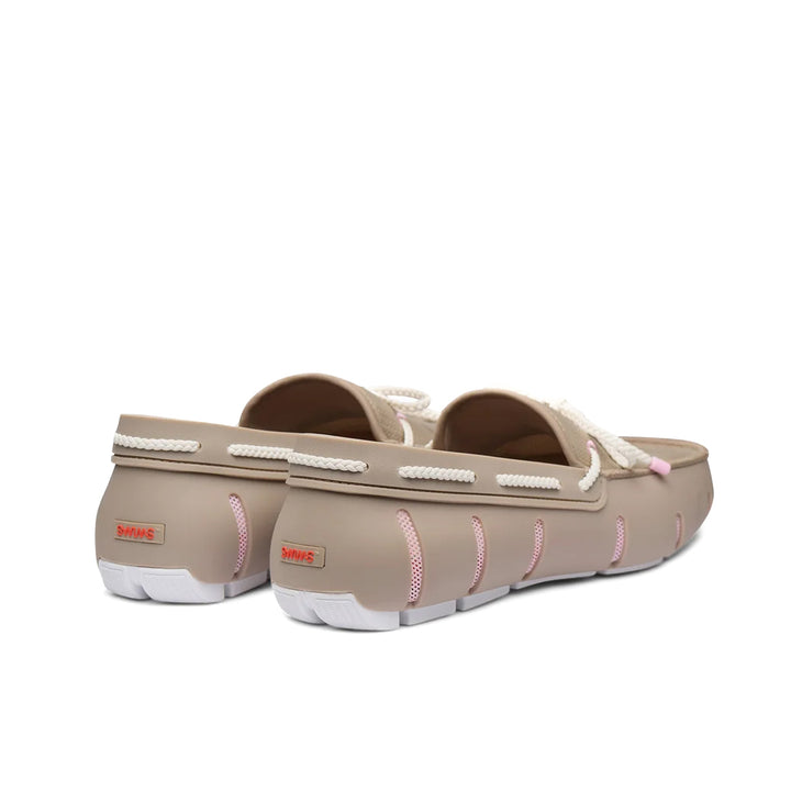 Braided Lace Loafer - Sand Dune/Blush