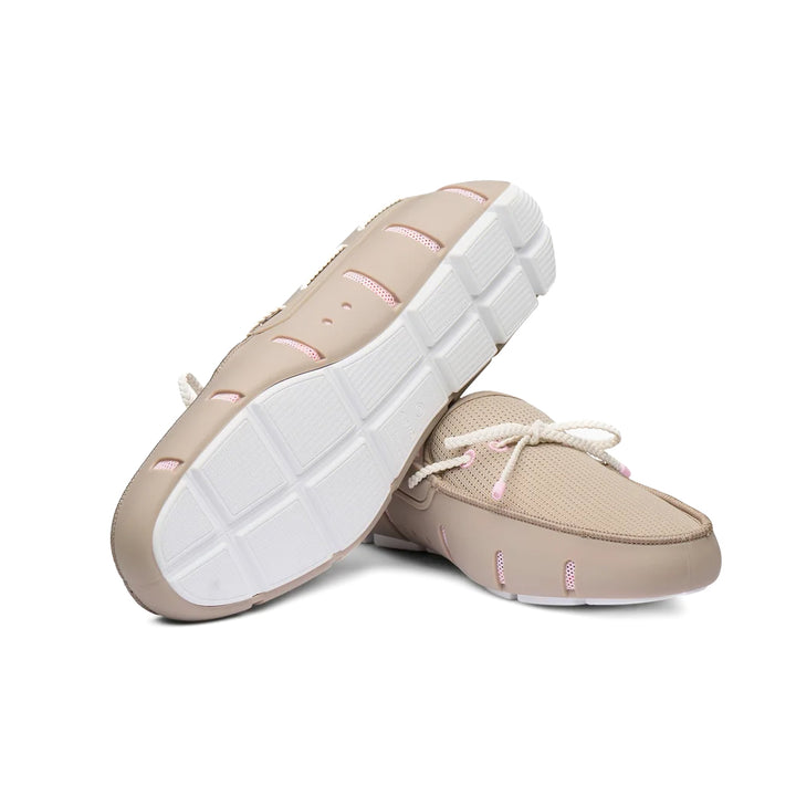 Braided Lace Loafer - Sand Dune/Blush
