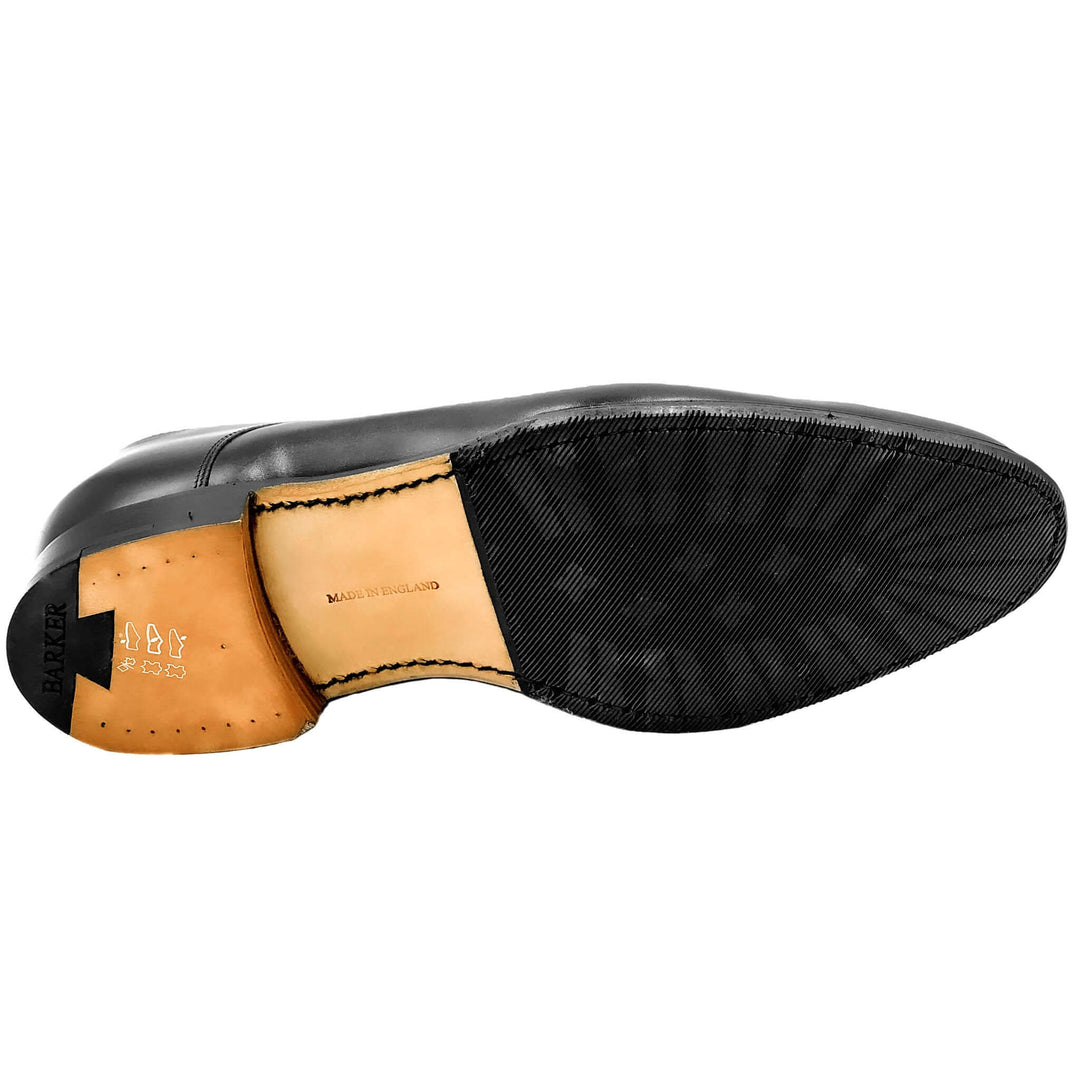 Malton Black Calf Leather Brogue