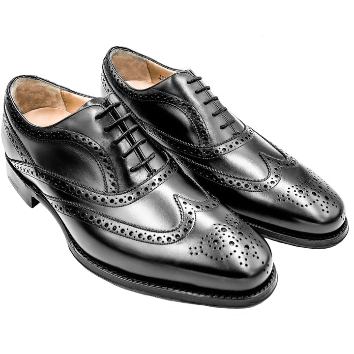 Turing Black Calf Leather Brogue