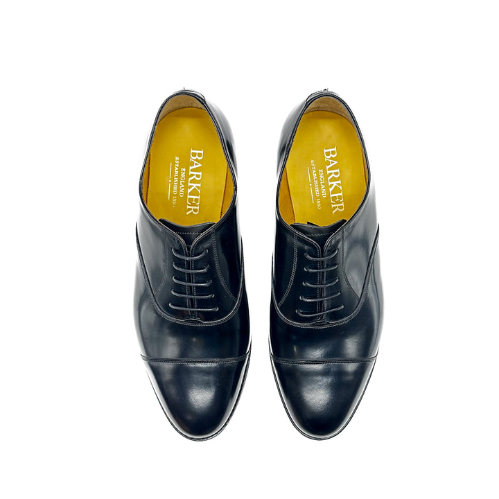 Arnold Black Polished Leather Oxford