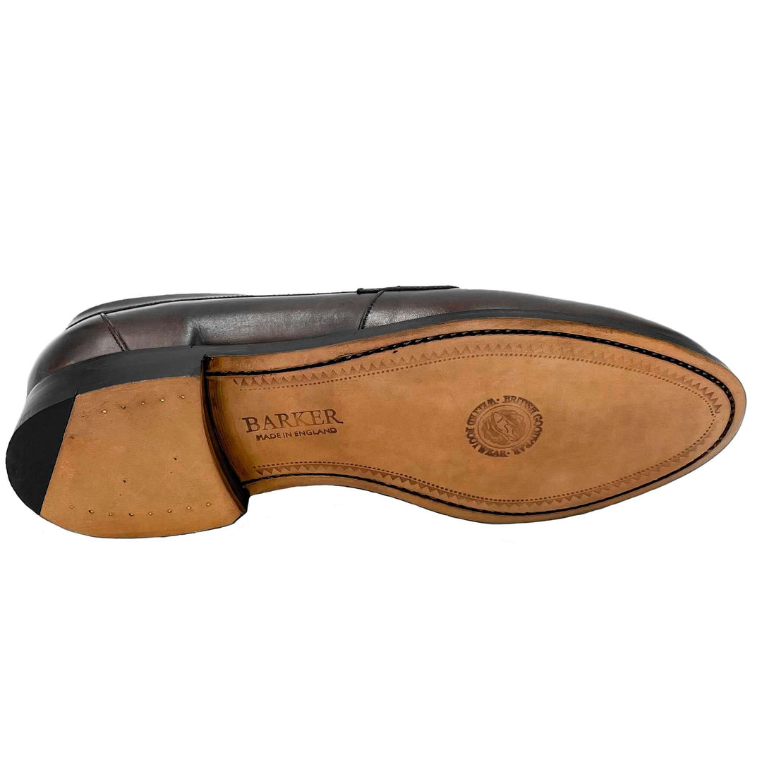 Portsmouth Dark Walnut Leather Penny Loafer