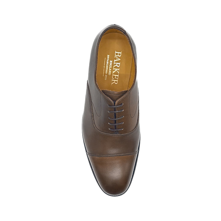 Malvern Calf Leather Oxford Cap Toe
