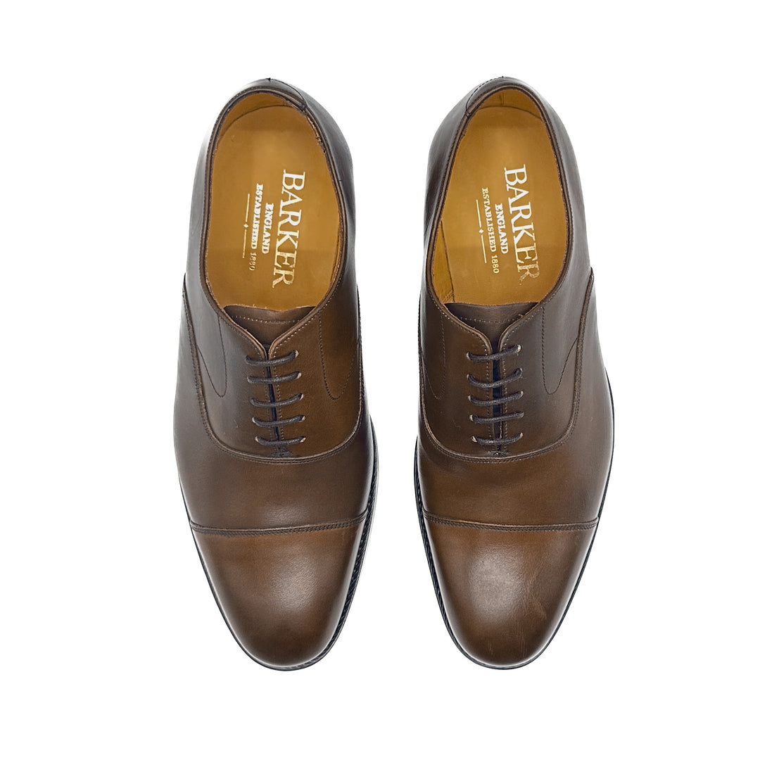 Malvern Calf Leather Oxford Cap Toe