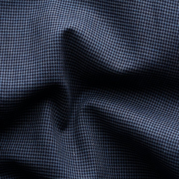Contemporary Fit Houndstooth Wrinkle Free Flannel
