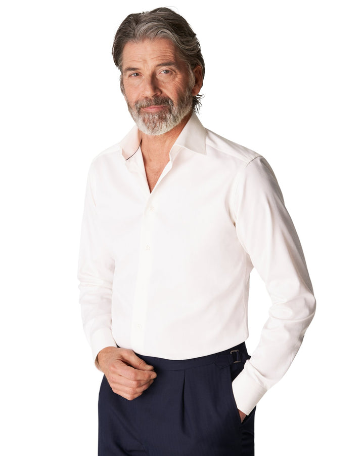 Contemporary Fit Signature Twill - Cream