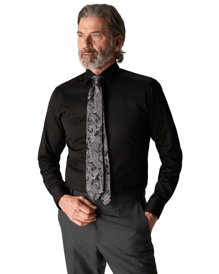 Slim Fit Signature Twill - Black