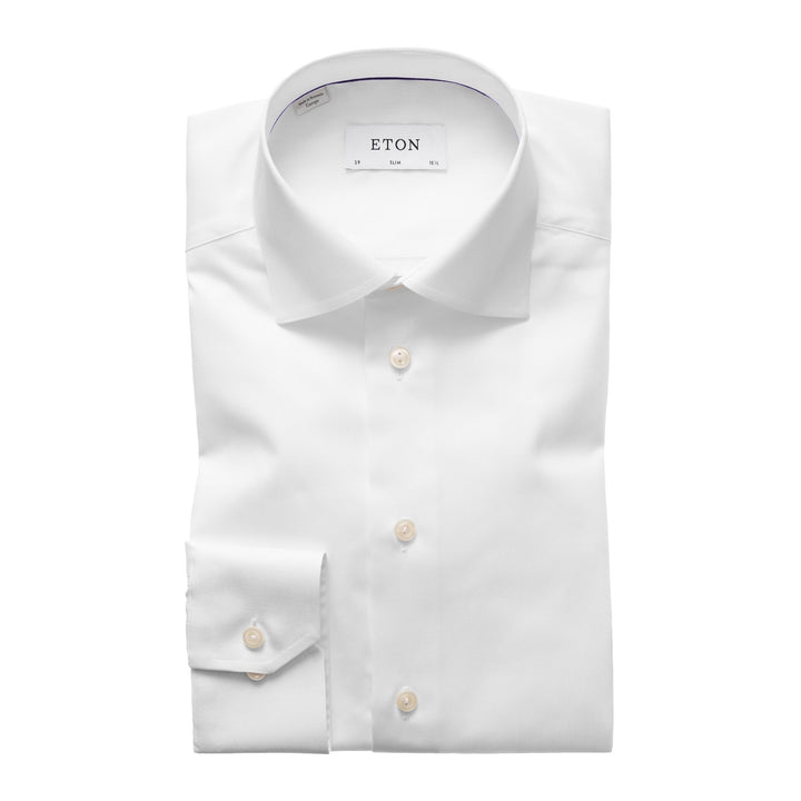 Contemporary Fit Signature Twill - White
