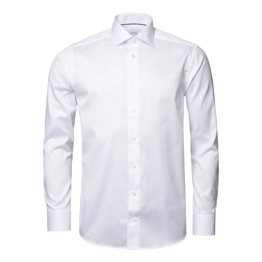 Contemporary Fit Signature Twill - White