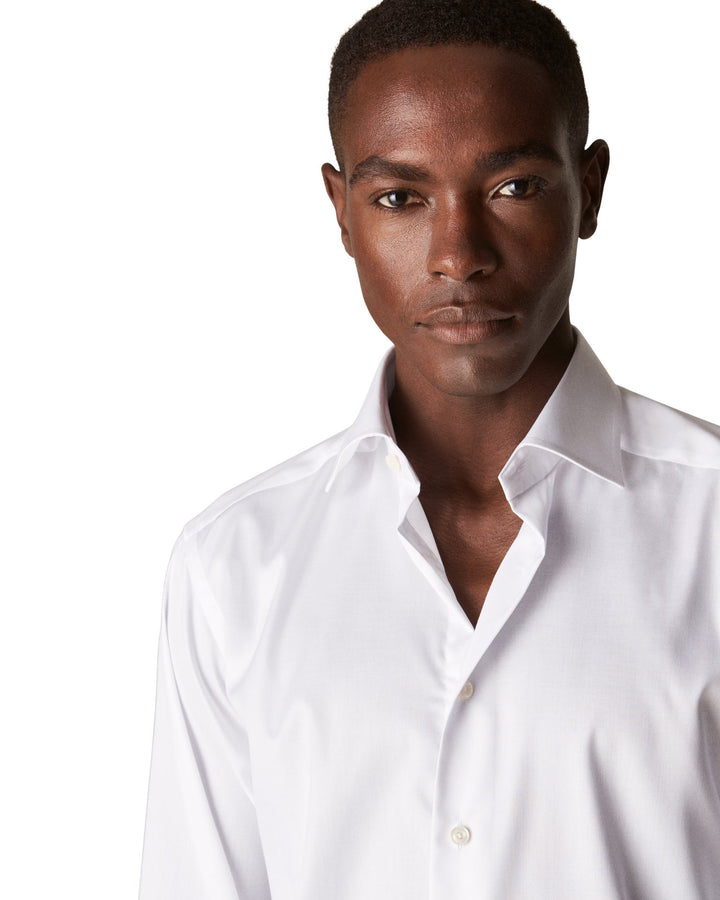 Contemporary Fit Signature Twill - White