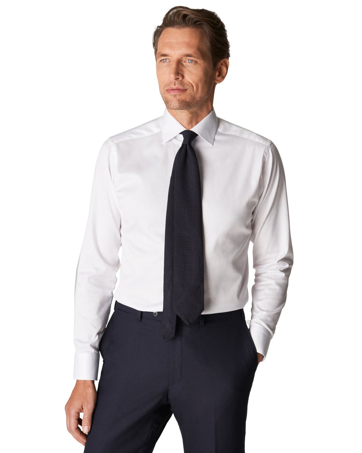 Contemporary Fit Signature Twill - White