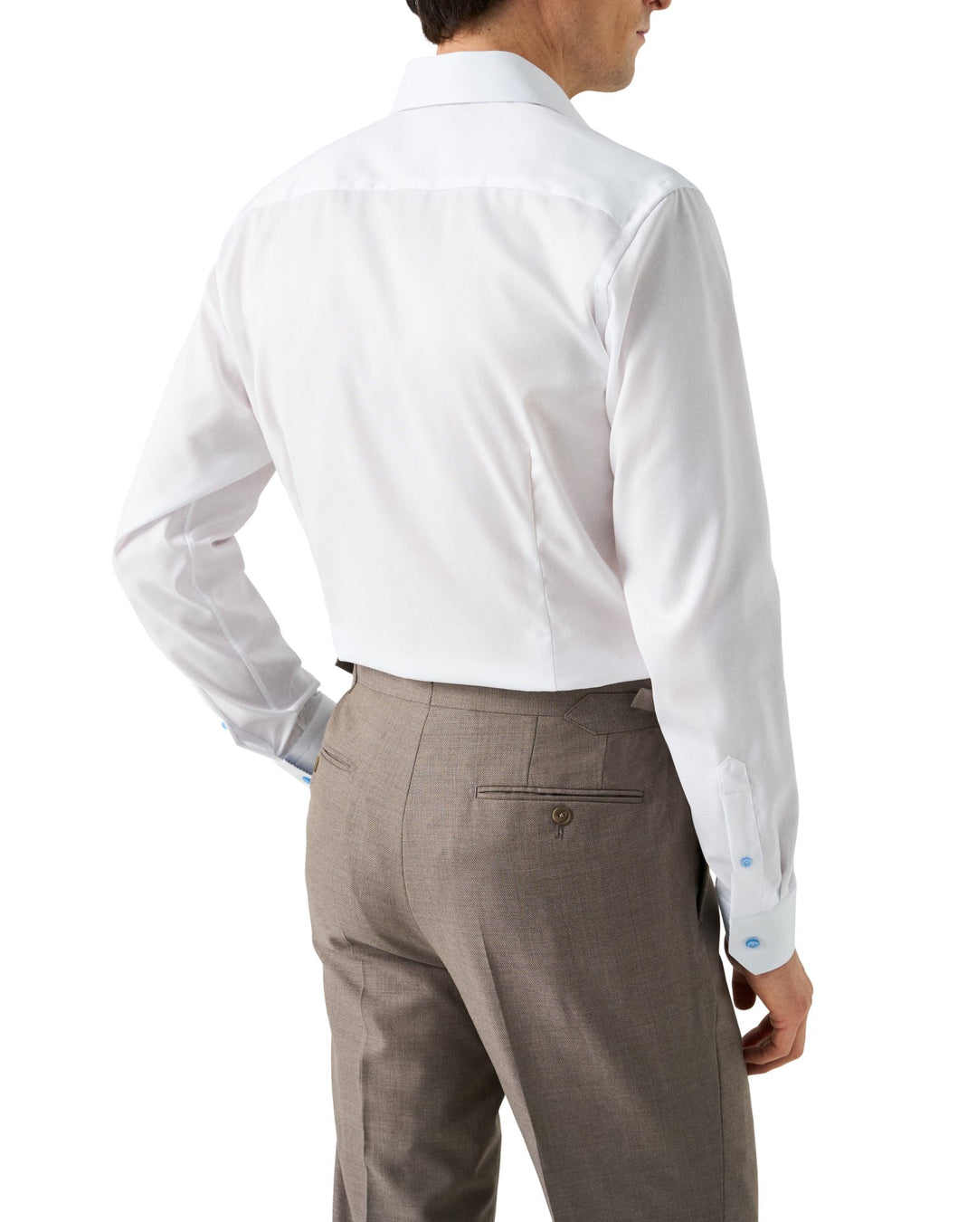 Slim Fit Signature Twill Effect - White