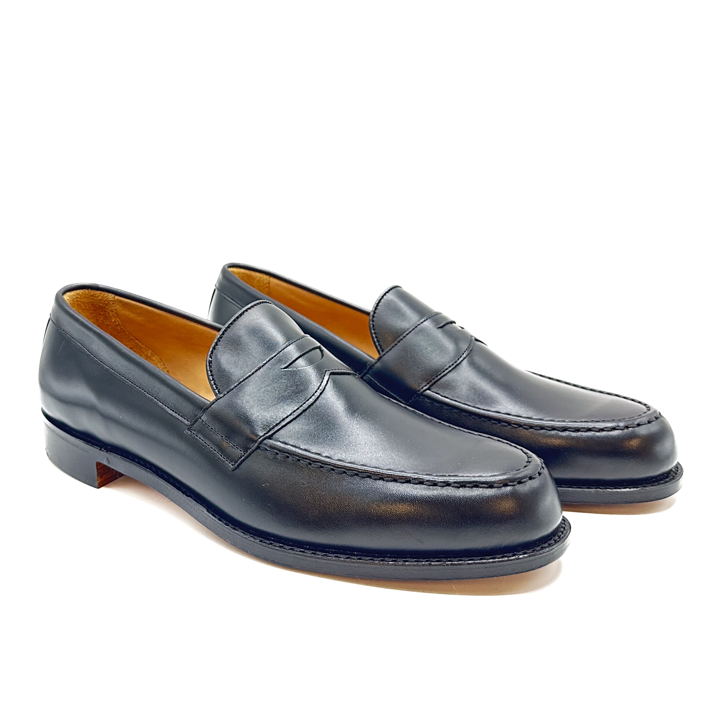 Hudson Black Calf Leather Penny Loafer – Josephs Sydney