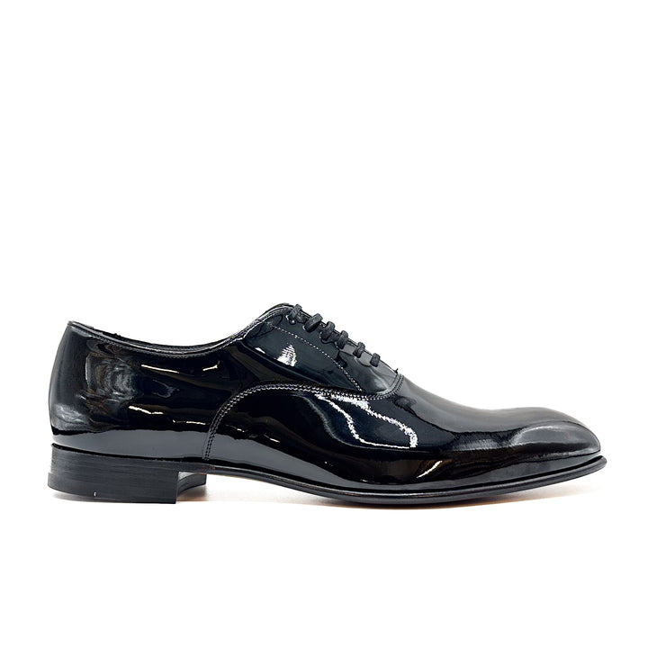 Kelly Black Patent Leather Oxford