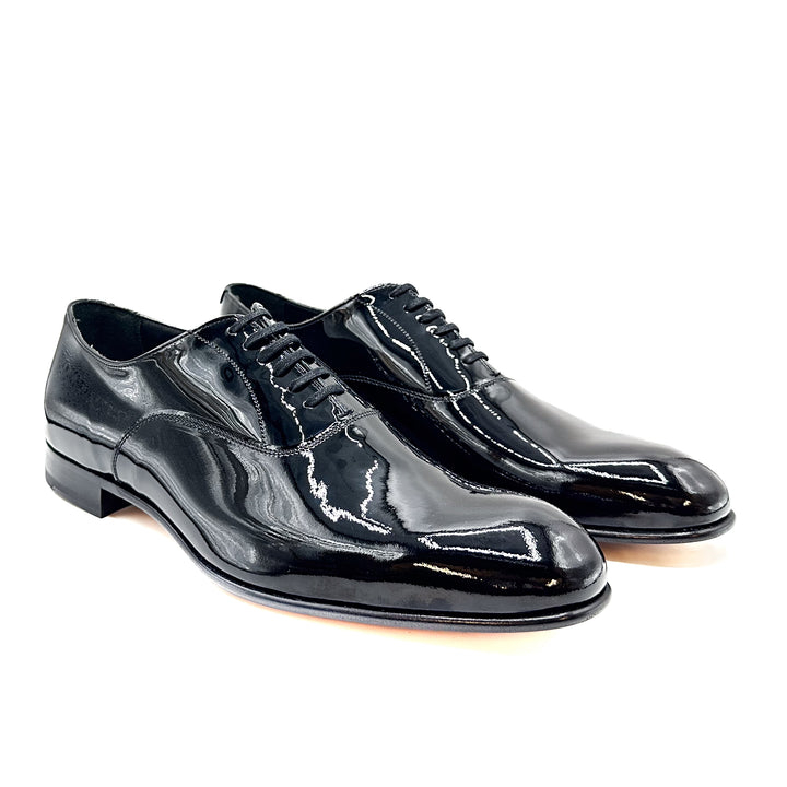Kelly Black Patent Leather Oxford