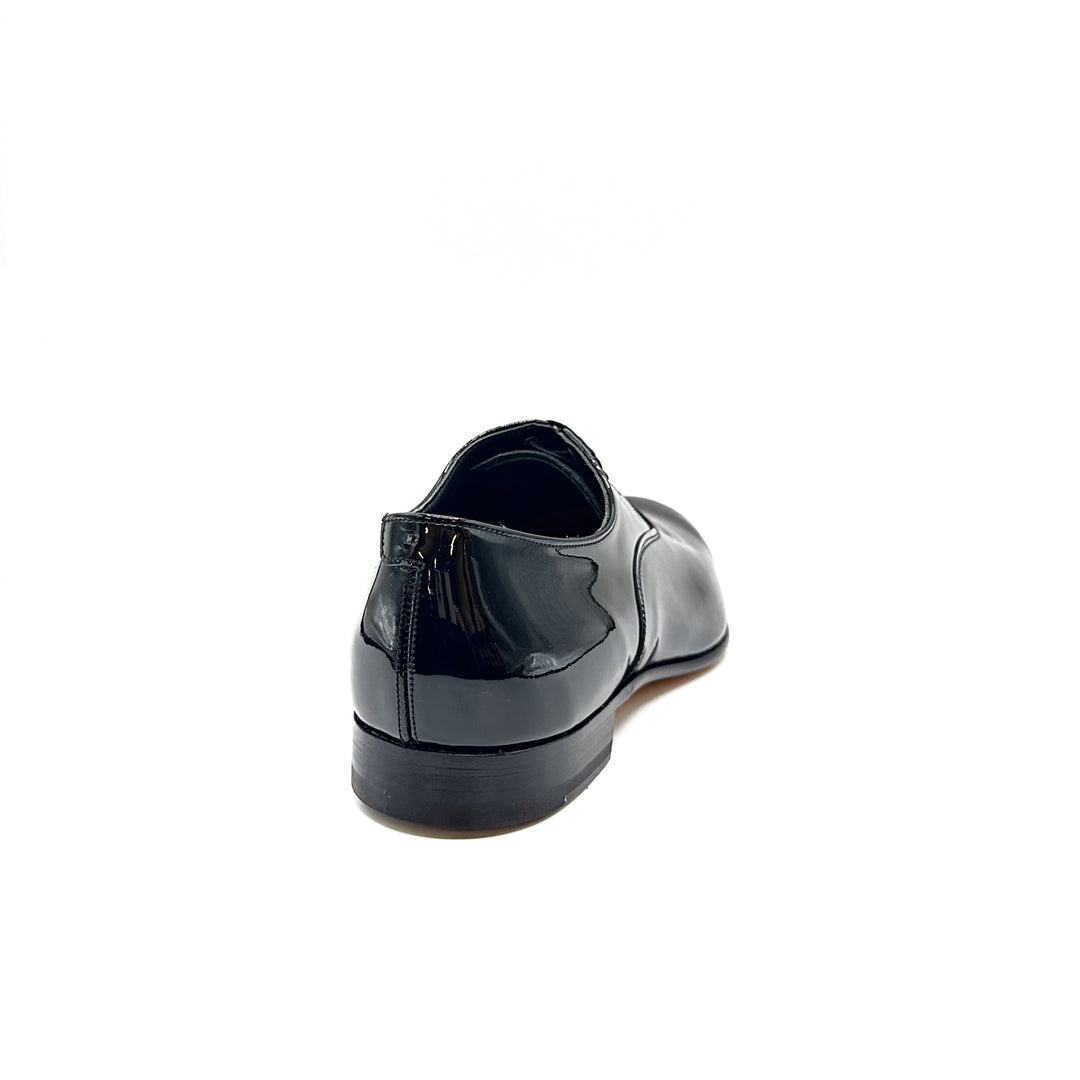 Kelly Black Patent Leather Oxford
