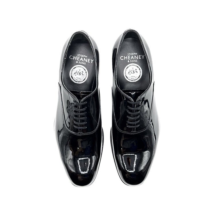 Kelly Black Patent Leather Oxford