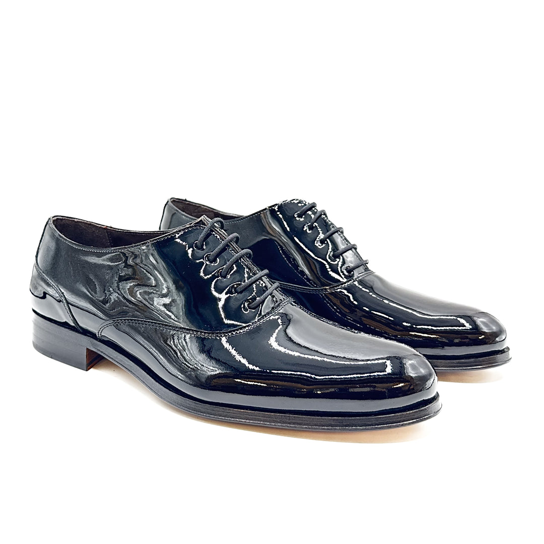 9998 Black Patent Oxford