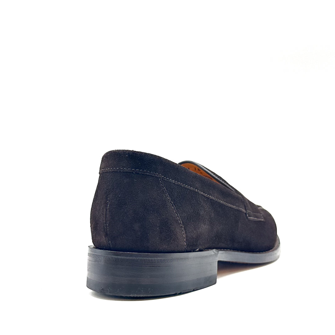 Imperial Dark Brown Suede Penny Loafer