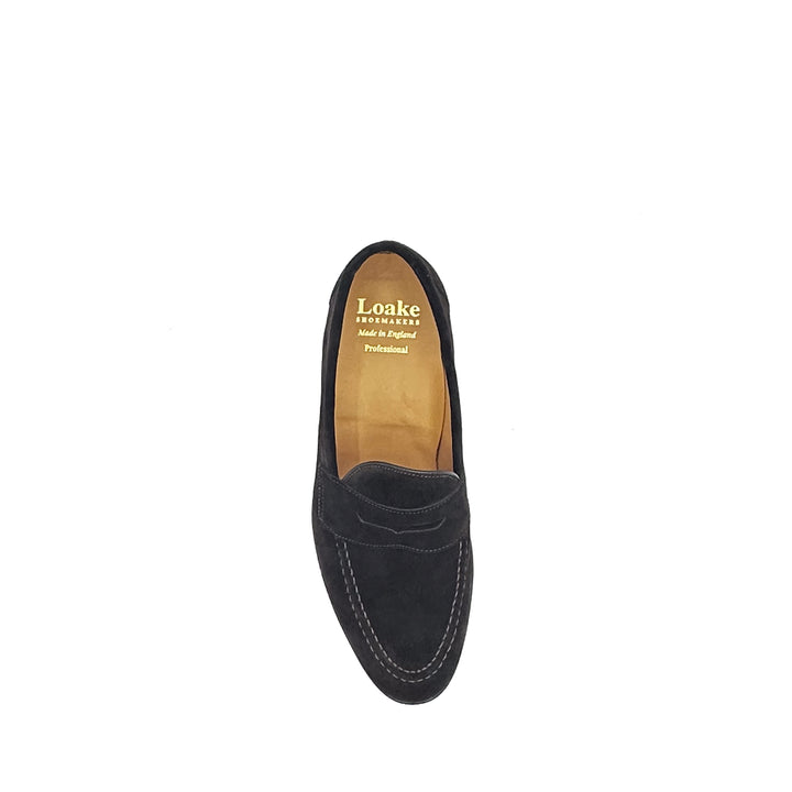 Imperial Dark Brown Suede Penny Loafer