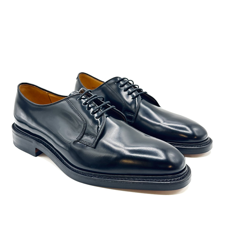 771 Black Polished Leather Derby