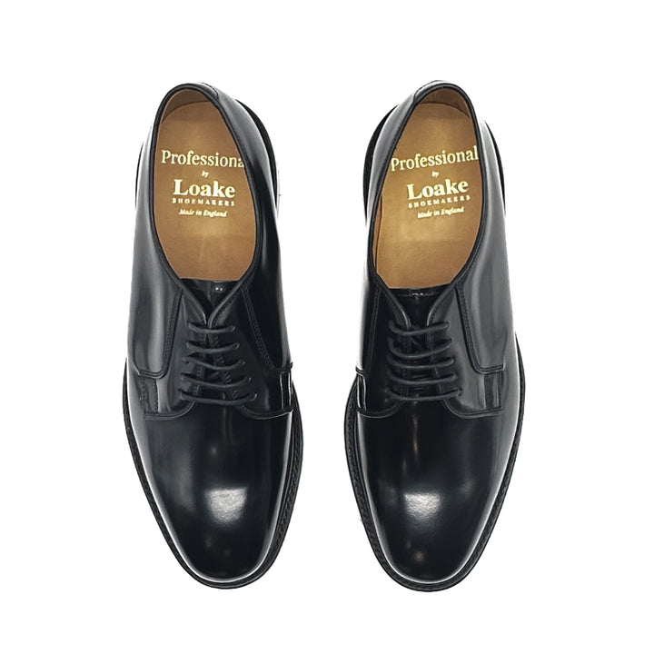 771 Black Polished Leather Derby