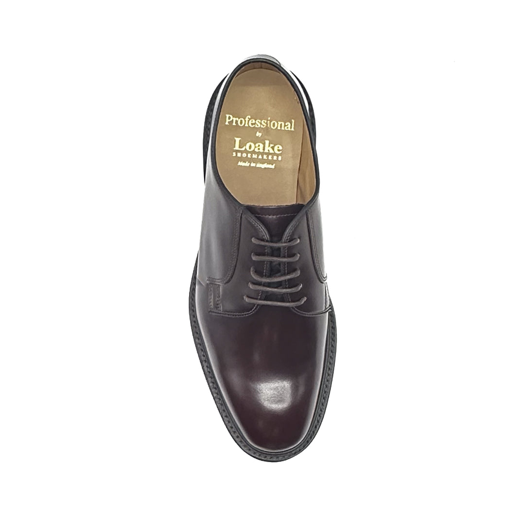 771 Burgundy Polished Leather Derby