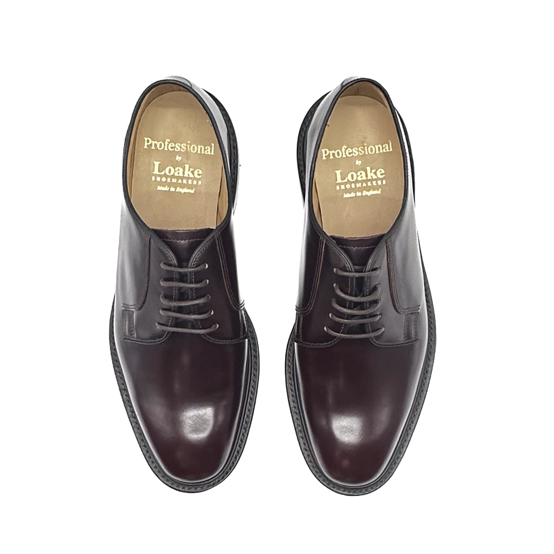 771 Burgundy Polished Leather Derby