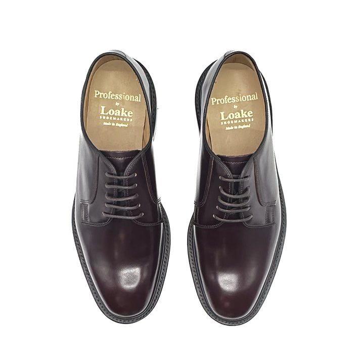 771 Burgundy Polished Leather Derby
