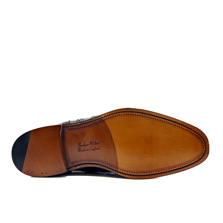 Buckingham Black Calf Leather Oxford Brogue