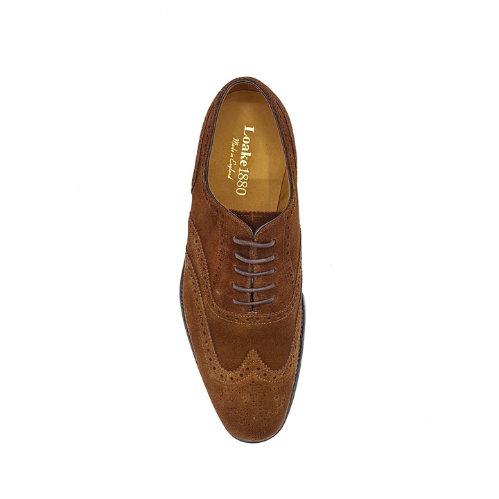 Buckingham Polo Suede Oxford Brogue