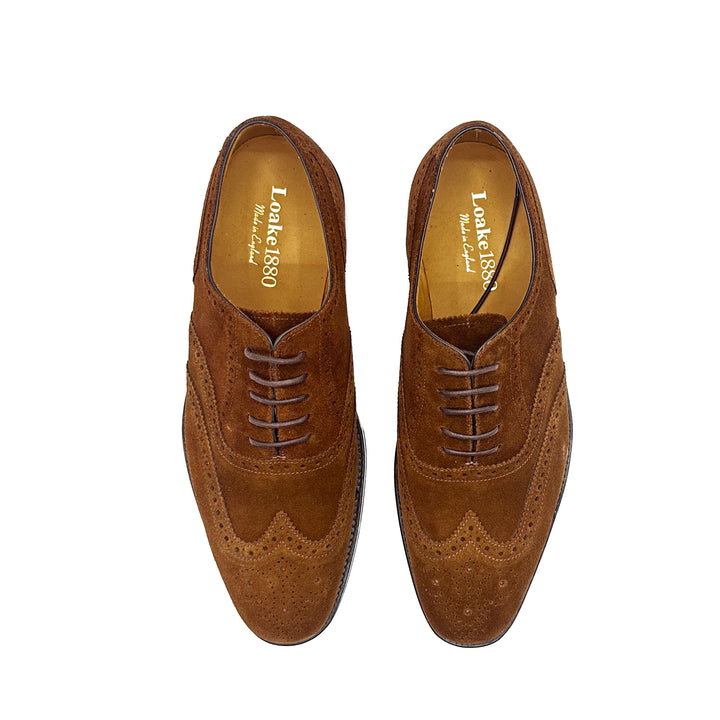 Buckingham Polo Suede Oxford Brogue