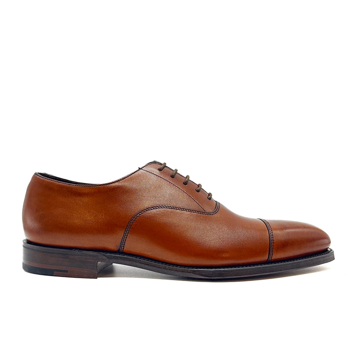 Aldwych Mahogany Burnished Calf Leather Oxford
