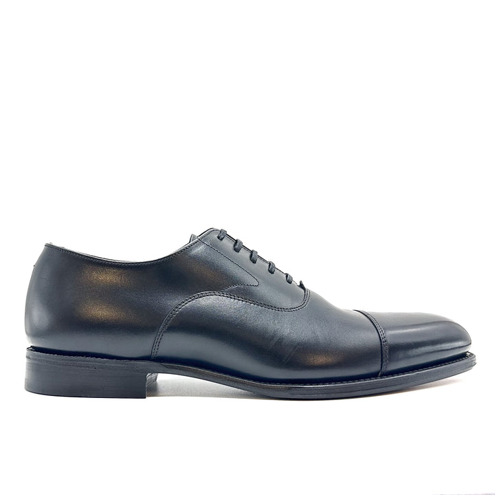 Hanover Onyx Black Calf Leather Oxford