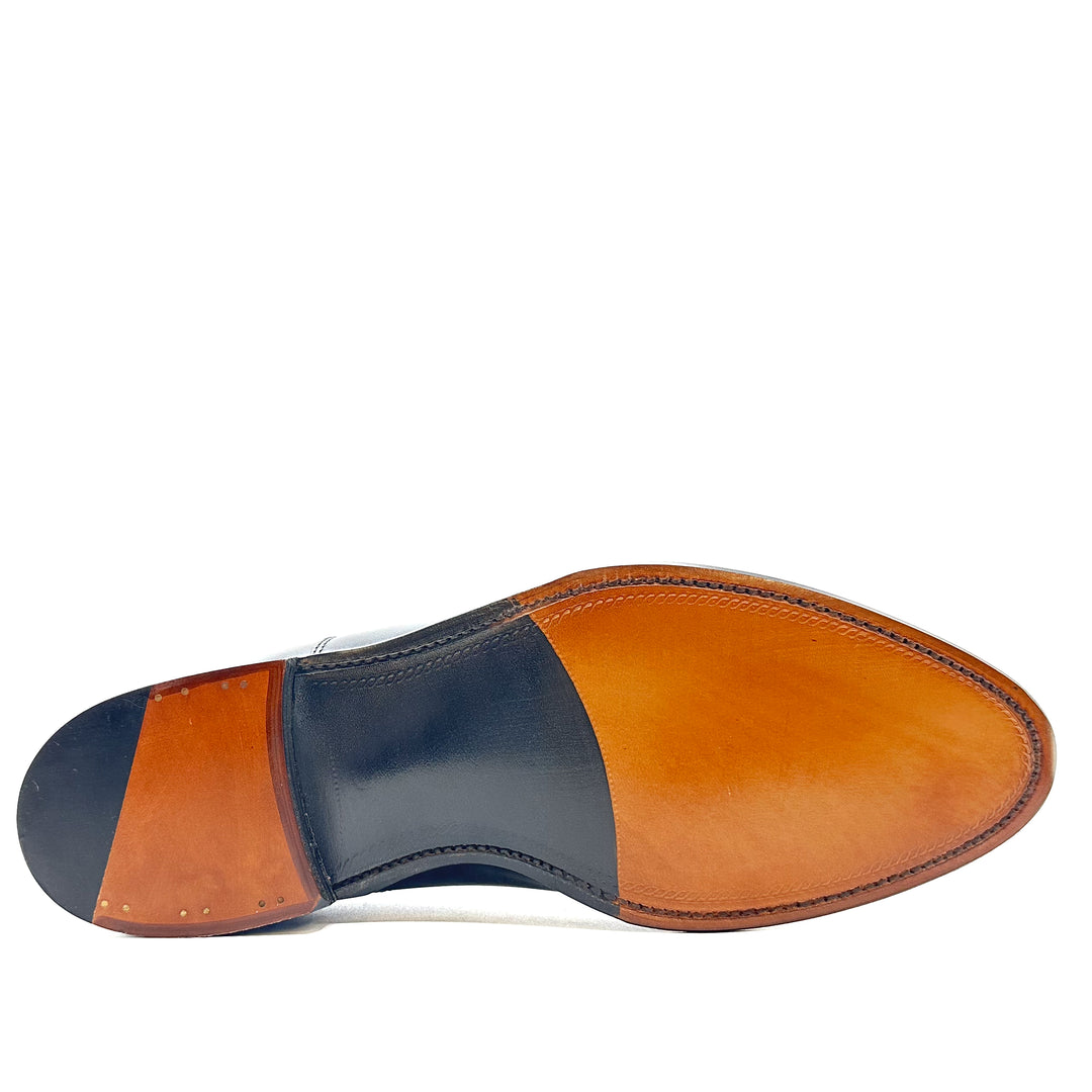 Hanover Onyx Black Calf Leather Oxford
