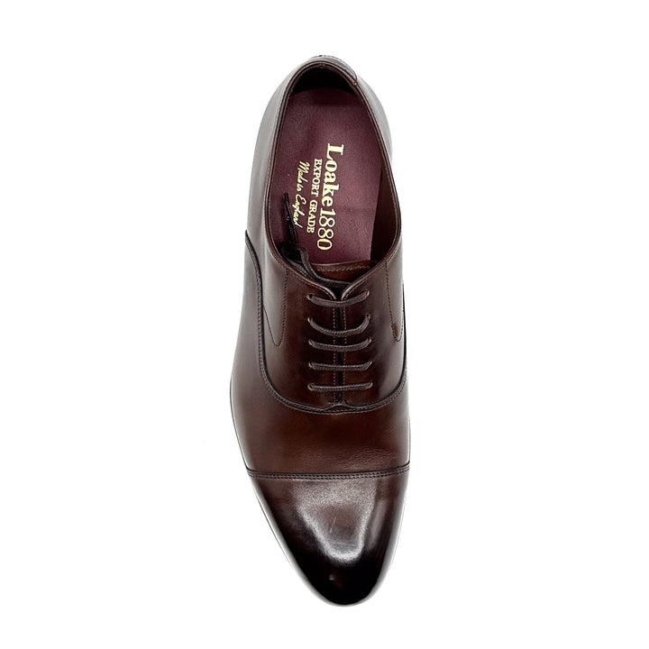 Hanover Coffee Brown Calf Leather Oxford