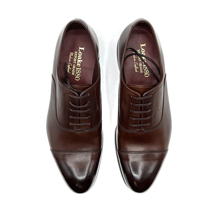 Hanover Coffee Brown Calf Leather Oxford
