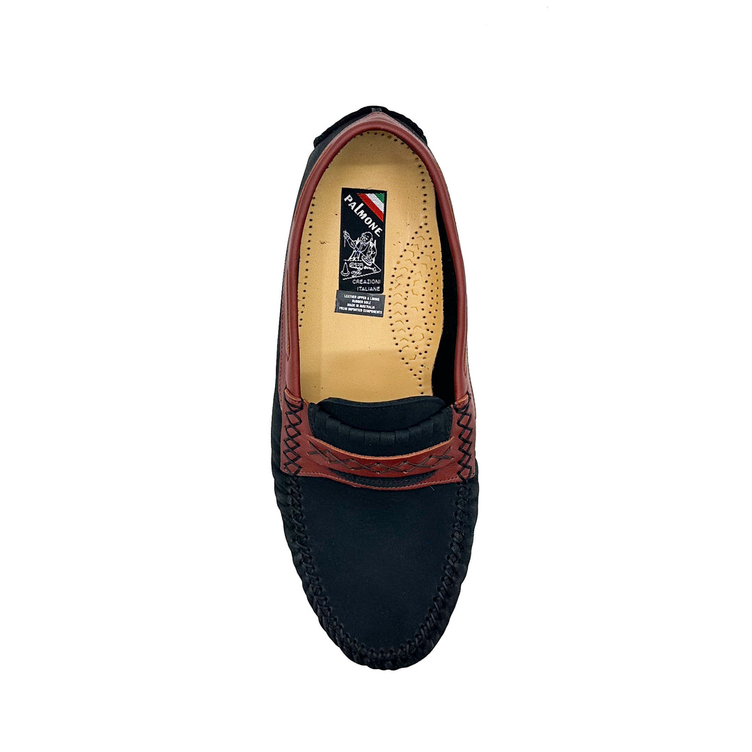 Apache - Navy/Redwood