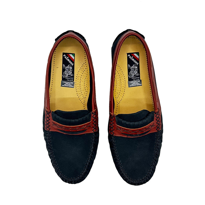 Apache - Navy/Redwood