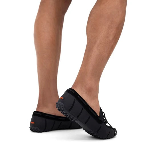 Braided Lace Loafer - Black