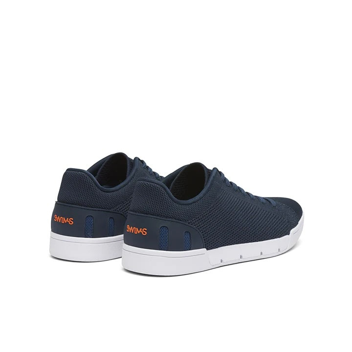 Breeze Tennis Knit - Navy/White