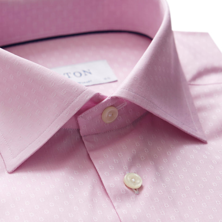 Contemporary Fit Woven Floral Fine Twill Stretch