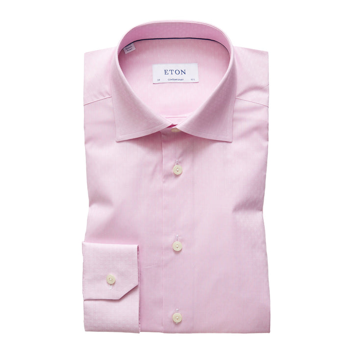 Contemporary Fit Woven Floral Fine Twill Stretch
